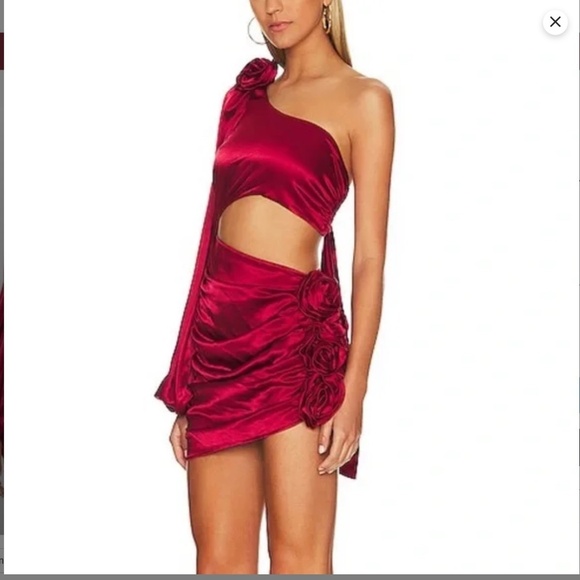 For Love and Lemons Mila Mini Dress NWT Size S - Picture 3 of 7